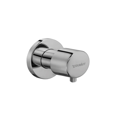 Ankastre Kesme Vanası, Parlak Krom - DURAVİT