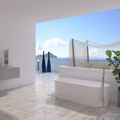 Artemis Bauci Özgür Küvet Beyaz 180x81 cm - ARTEMİS