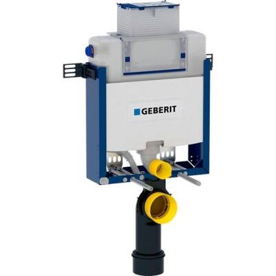 Asma klozet için Geberit Kombifix elemanı, 82 cm, Omega 12 cm gömme rezervuar ile - GEBERİT