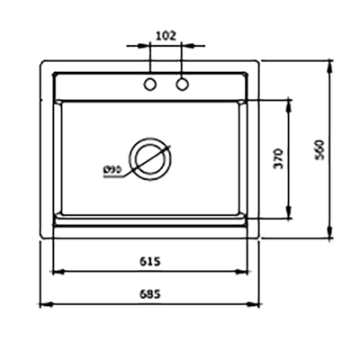 Bocchi 1633 Baveno Gizli Eviye Tel Izgara - BOCCHI (1)