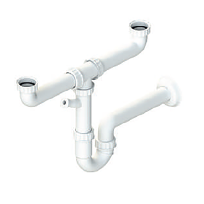 Bocchi A1713 İkili Gider Borusu - BOCCHI