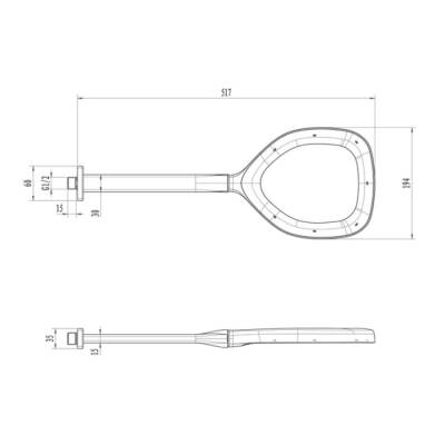 Bocchi AIR2 XTREME ECO Tepe Duşu Siyah/Krom 5860 0007 - BOCCHI (1)