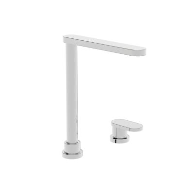 Bocchi Baveno Move + Teleskopik Eviye Armatürü Krom - BOCCHI