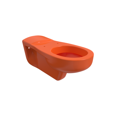 Bocchi Bedensel Engelli Asma Klozet 75 cm, Parlak Turuncu - BOCCHI