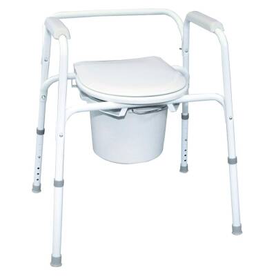 Bocchi Bedensel Engelli Tuvalet Destek Ünitesi Parlak Beyaz CC-DRV-007 - BOCCHI