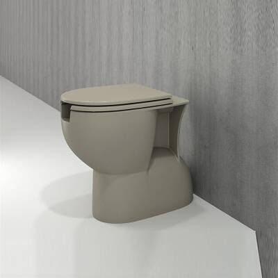 Bocchi Bedensel Engelli Yerden Tek Klozet, Mat Kaşmir (Kapak Hariç) 2001-011-0128 - BOCCHI