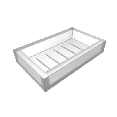 Bocchi Catanıa SabunlukTezgah Üstü Beyaz Cam 3103 0002 - BOCCHI