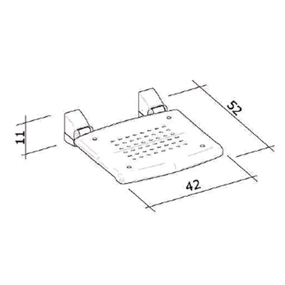 Bocchi Comfort Bedensel Engelli Duş Oturağı - BOCCHI (1)