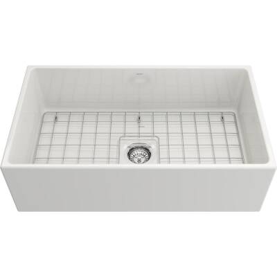 Bocchi Contempo Mutfak Eviye, 84 cm, Parlak Beyaz 1352-001-0120 - BOCCHI (2)