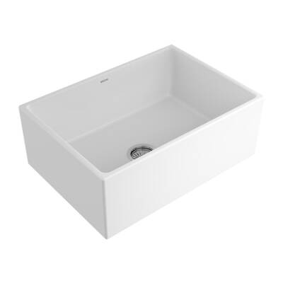 Bocchi Contempo Mutfak Eviyesi 68 Cm Parlak Beyaz 1356-001-0120 - BOCCHI