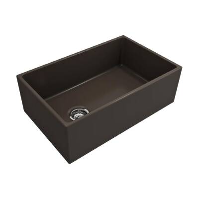 Bocchi Contempo Mutfak Eviyesi 76 Cm Mat Kahverengi 1346-025-0120 - BOCCHI