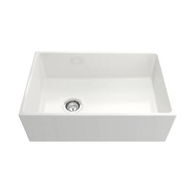 Bocchi Contempo Mutfak Eviyesi 76 Cm Parlak Beyaz 1346-001-0120 - BOCCHI