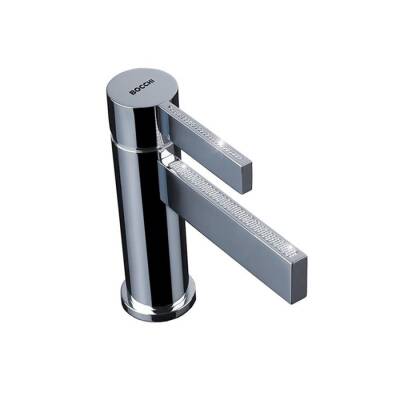 Bocchi Cube Lavabo Bataryası Crystal Krom 1015 0001 SW - BOCCHI