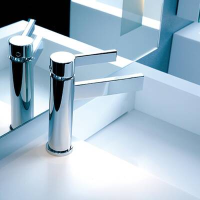 Bocchi Cube Lavabo Bataryası Krom 1015 0001 - BOCCHI (1)