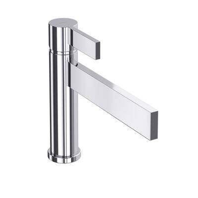 Bocchi Cube Lavabo Bataryası Uzun Çıkış Uçlu Krom 1015 0003 - BOCCHI