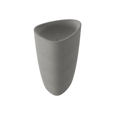 Bocchi Etna 58 cm Monoblok Lavabo Mat Beton - BOCCHI