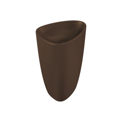 Bocchi Etna 58 cm Monoblok Lavabo, Mat Bronz - BOCCHI