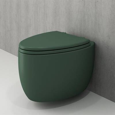 Bocchi Etna Asma Klozet Mat Yeşil Kapak Hariçtir 1116-027-0128 - BOCCHI