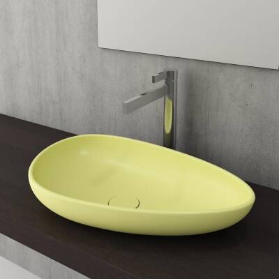 Bocchi Etna Çanak Lavabo 58 cm Mat Sarı 1114-026-0125 - BOCCHI (1)
