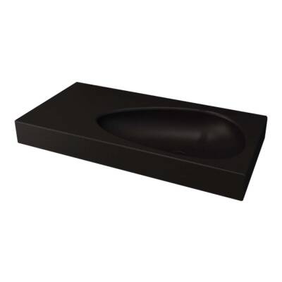 Bocchi Etna Etajerli Lavabo 90 cm Mat Siyah 1115-004-0125 - BOCCHI