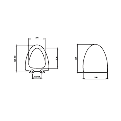 Bocchi Etna Klozet Kapağı Mat Beton - BOCCHI (1)