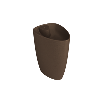 Bocchi Etna Monoblok Lavabo 58 cm Batarya Bankl, Mat Bronz - BOCCHI