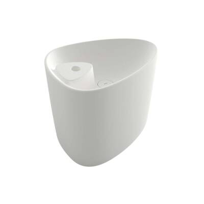 Bocchi Etna Monoblok Lavabo Tezgah Üstü Armatür Delikli Mat Beyaz 1343-002-0126 - BOCCHI