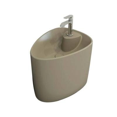 Bocchi Etna Monoblok Lavabo Tezgah Üstü Armatür Delikli Mat Kaşmir 1343-011-0126 - BOCCHI