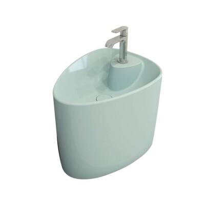 Bocchi Etna Monoblok Lavabo Tezgah Üstü Armatür Mat Buz Mavi 1343-029-0126 - BOCCHI