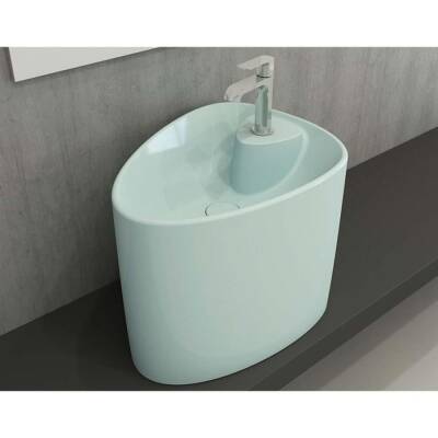 Bocchi Etna Monoblok Lavabo Tezgah Üstü Armatür Mat Buz Mavi 1343-029-0126 - BOCCHI (1)