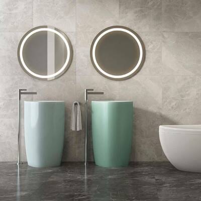 Bocchi Etna Monoblok Yerden Lavabo Mat Buz Mavi 1075-029-0125 - BOCCHI (2)