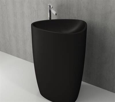 Bocchi Etna Monoblok Yerden Lavabo Mat Siyah 1075-004-0125 - BOCCHI (1)