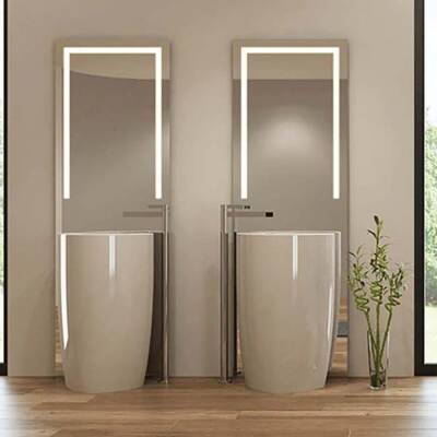 Bocchi Etna Monoblok Yerden Lavabo Parlak Beyaz 1075-001-0125 - BOCCHI (2)