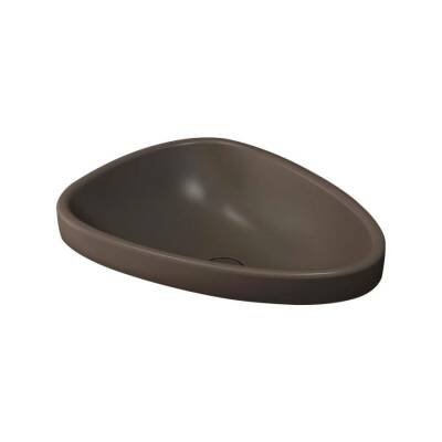 Bocchi Etna Tezgah Üstü Lavabo 58 cm Mat Kahverengi 1112-025-0125 - BOCCHI