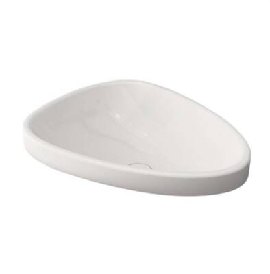 Bocchi Etna Tezgah Üstü Lavabo 58 cm Parlak Beyaz 1112-001-0125 - BOCCHI (1)