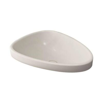 Bocchi Etna Tezgah Üstü Lavabo 58 cm Parlak Bisküvi 1112-014-0125 - BOCCHI
