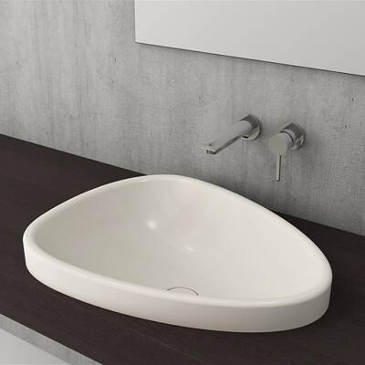 Bocchi Etna Tezgah Üstü Lavabo 58 cm Parlak Bisküvi 1112-014-0125 - BOCCHI (1)
