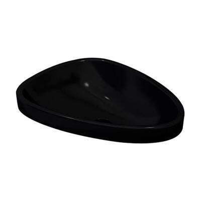 Bocchi Etna Tezgah Üstü Lavabo 58 cm Parlak Siyah 1112-005-0125 - BOCCHI (2)