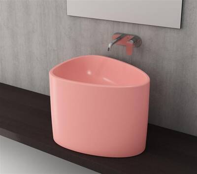 Bocchi Etna Tezgah Üstü Monoblok Lavabo Mat Somon 1162-032-0125 - BOCCHI (2)