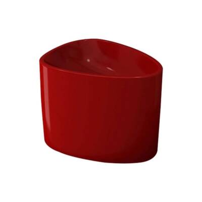 Bocchi Etna Tezgah Üstü Monoblok Lavabo Parlak Kırmızı 1162-019-0125 - BOCCHI