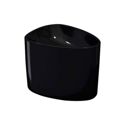 Bocchi Etna Tezgah Üstü Monoblok Lavabo Parlak Siyah 1162-005-0125 - BOCCHI