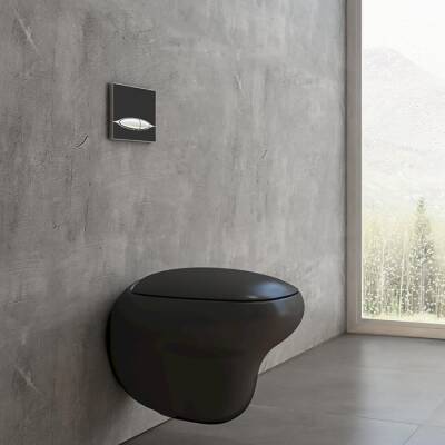 Bocchi Fenice Asma Klozet Mat Antrasit Kapak Hariçtir 1166-020-0128 - BOCCHI (1)