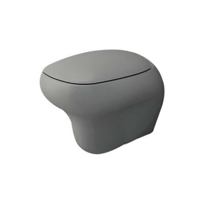 Bocchi Fenice Asma Klozet Mat Gri Kapak Hariç 1166-006-0128 - BOCCHI