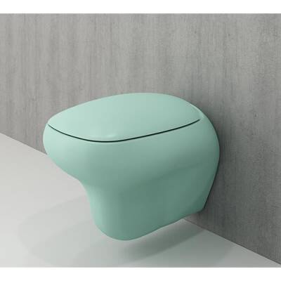 Bocchi Fenice Asma Klozet Mat Mint Yeşil Kapak Hariç 1166-033-0128 - BOCCHI (1)