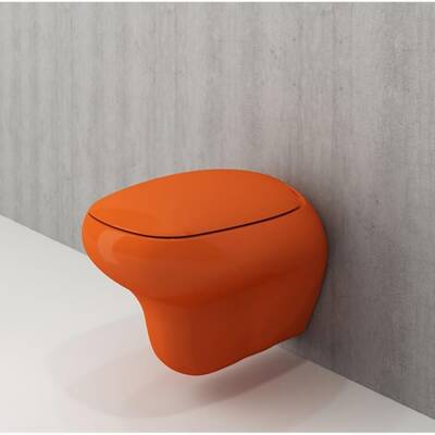 Bocchi Fenice Asma Klozet Parlak Turuncu Kapak Hariç 1166-012-0128 - BOCCHI (1)