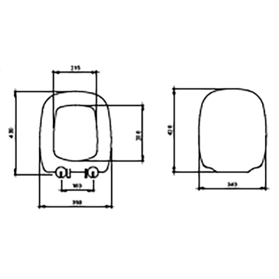Bocchi Fenice Klozet Kapağı Mat Beton - BOCCHI (1)