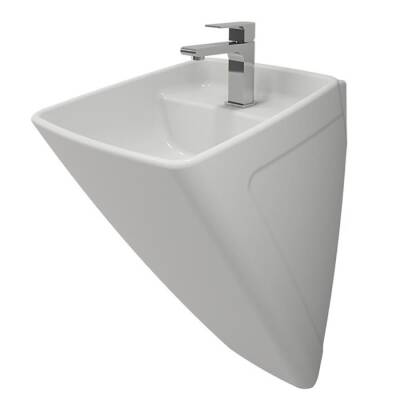 Bocchi Firenze Asma Monoblok Lavabo, 48 cm, Mat Beyaz 1082-002-0126 - BOCCHI