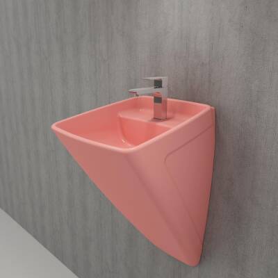 Bocchi Firenze Asma Monoblok Lavabo, 48 cm, Mat Somon 1082-032-0126 - BOCCHI (1)