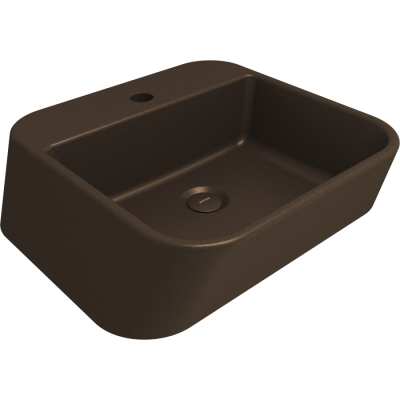 Bocchi Firenze Çanak Lavabo 50 cm, Mat Bronz - BOCCHI