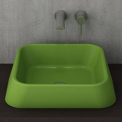 Bocchi Firenze Çanak Lavabo Fıstık Yeşili 1005-022-0125 - BOCCHI